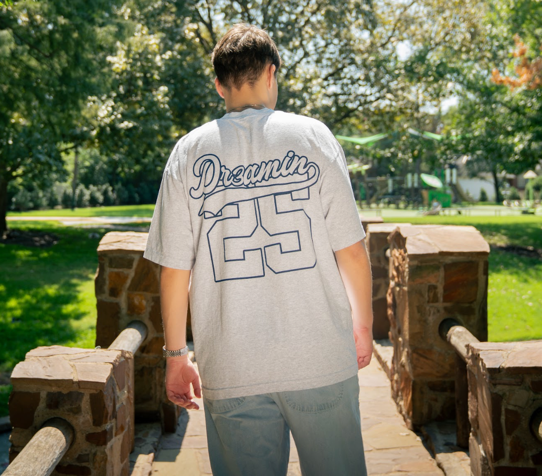 Grey Dr3amin Championship Tee