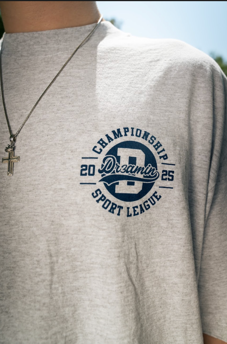 Grey Dr3amin Championship Tee