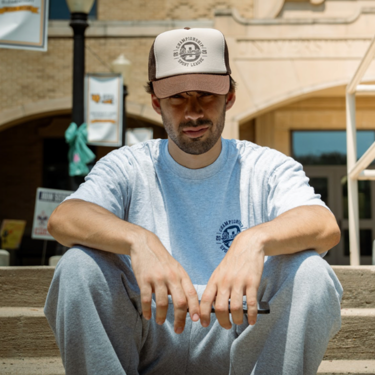 Grey Dr3amin Championship Tee
