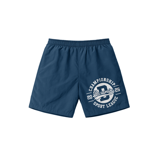 Navy Dr3amin Championship Shorts