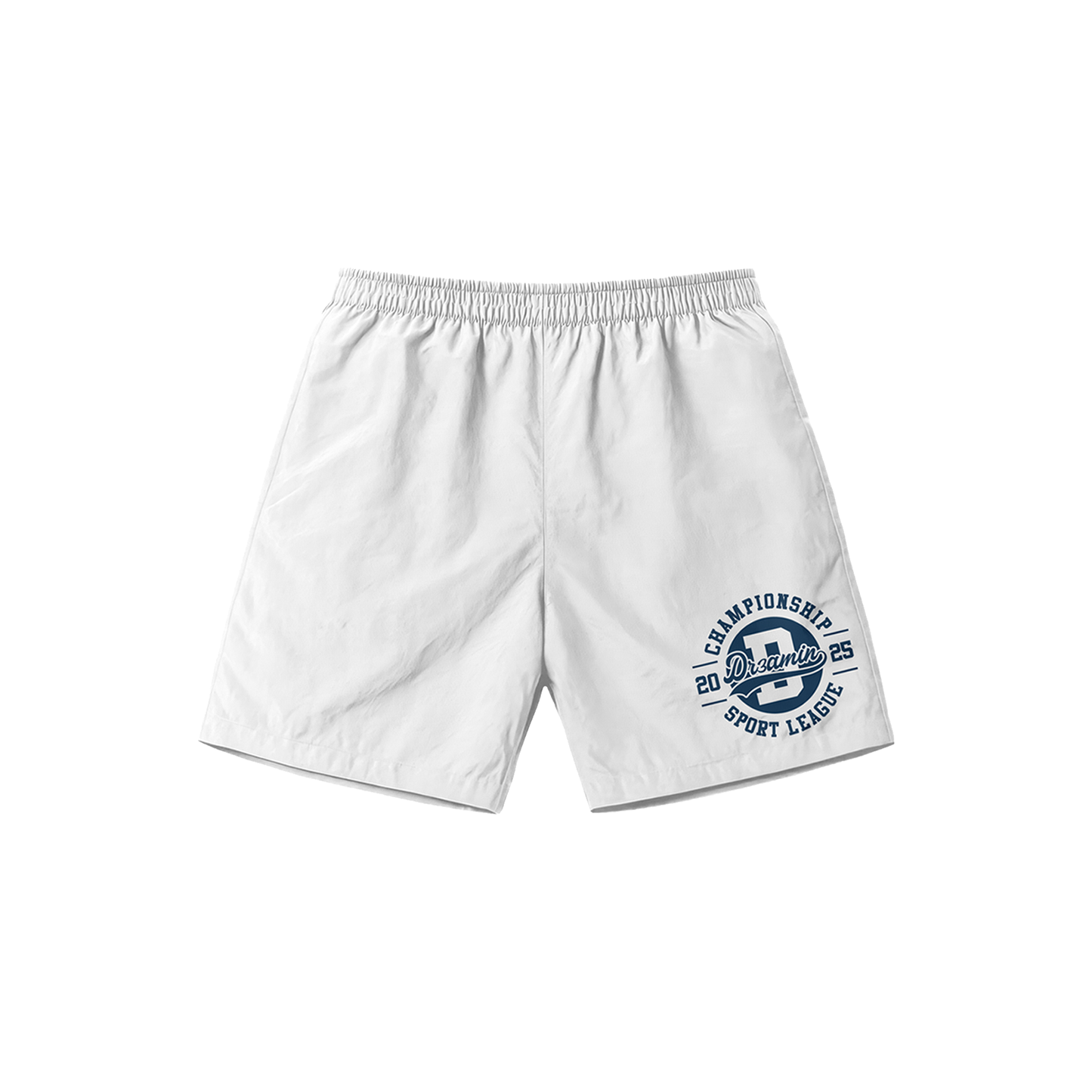 White Dr3amin Championship Shorts