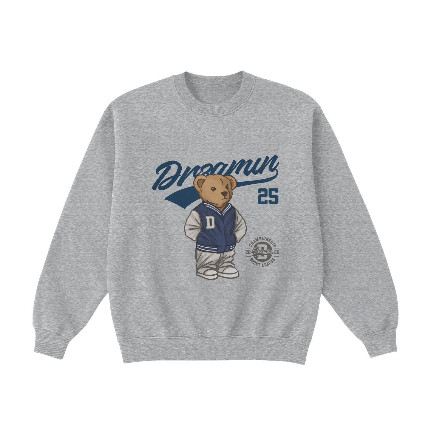 Dr3amin Varsity Bear Crewneck