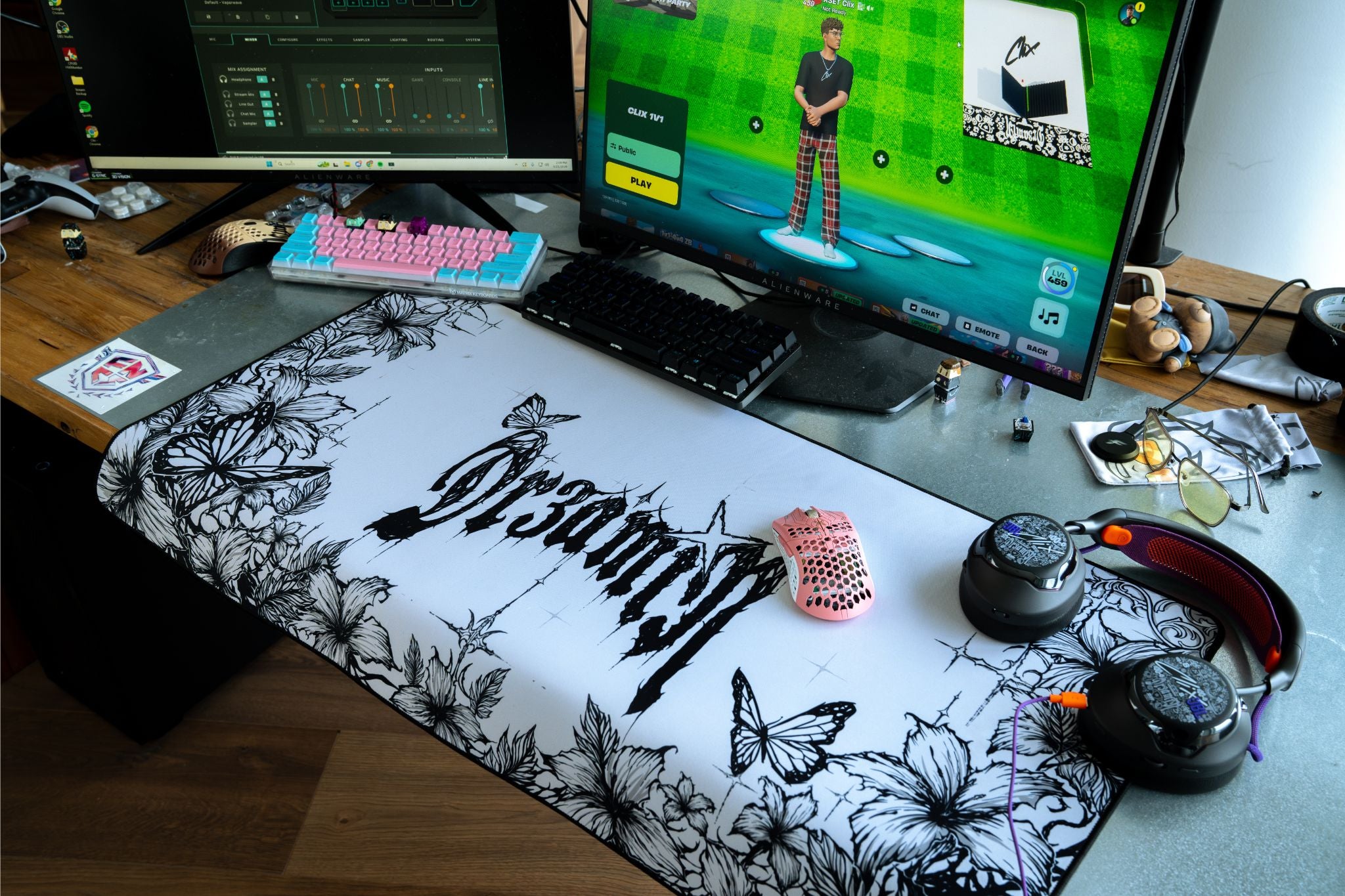 Dreamin Ivory XXL Mousepad